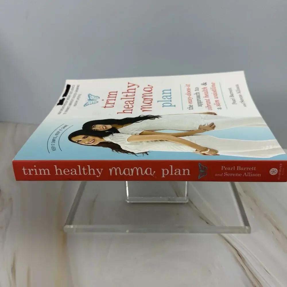 Trim Healthy Mama Plan‎ Book THM Cookbook Pearl Barrett Serene Allison Lot of 2